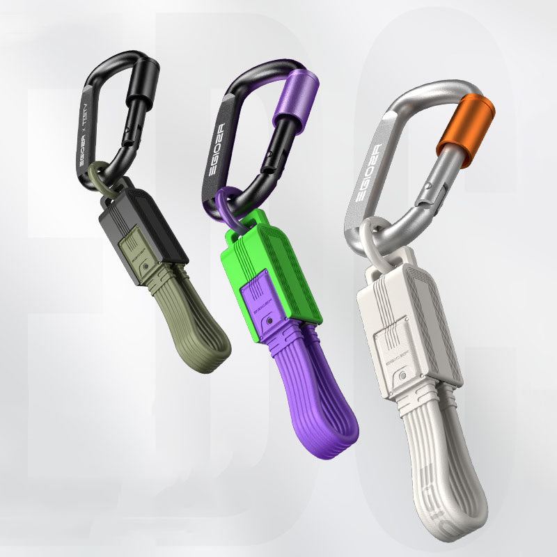 240W Portable Power Bank Friendly Cable With Carabiner