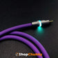 "Neon Chubby" Fast Charge Cable With Smart Light