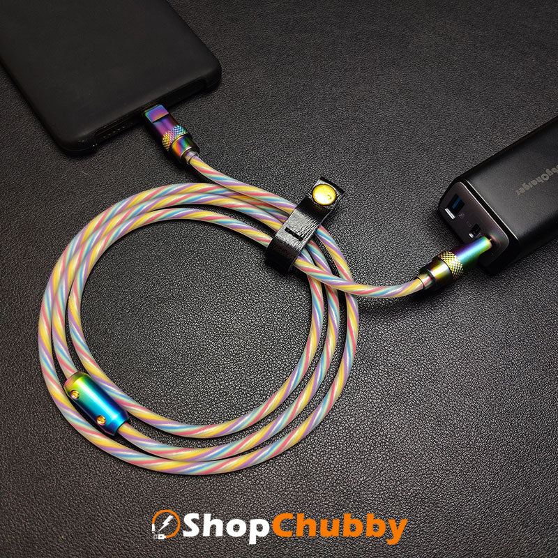 "Kaleidoscope Chubby" Special Designed Fast Charge Cable