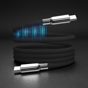 ChubbyCable MagSnap シリコン – 磁気 240W イージーパック充電ケーブル
