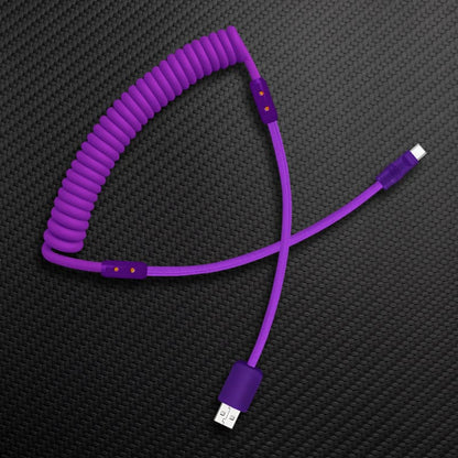 "Chubby Flex" Silicone Braided Solid Color Fast Charging Cable