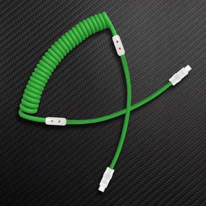 "Chubby Mood" Silicone Braided Fast Charging Cable #369