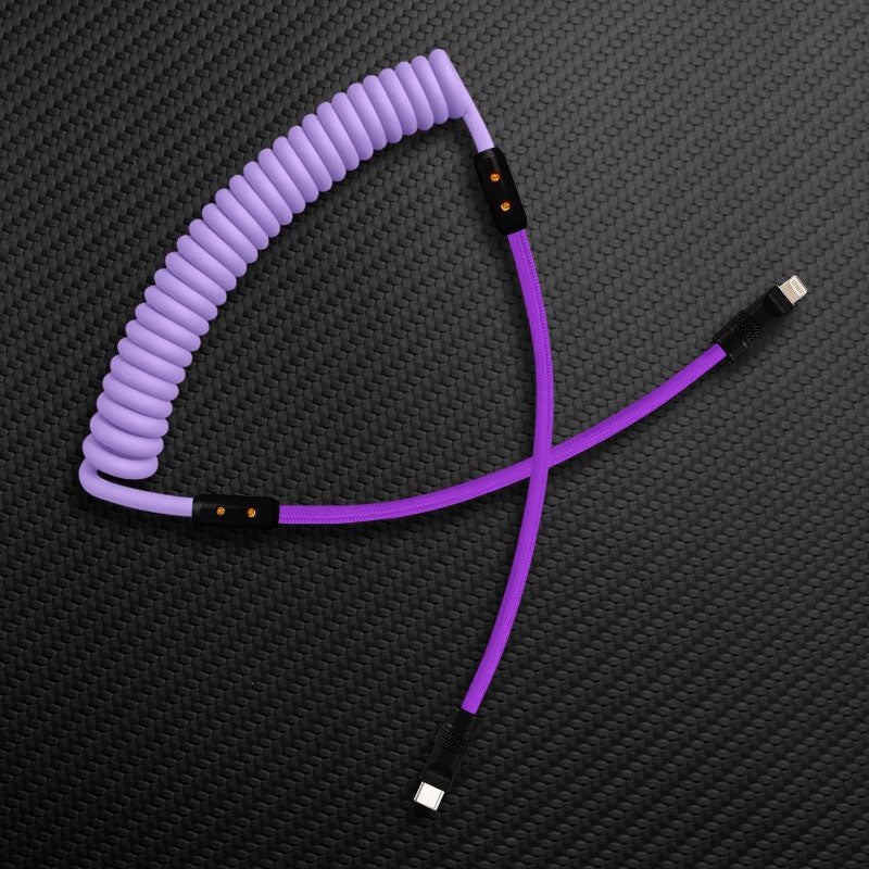 "Chubby Mood" Silicone Braided Fast Charging Cable #528