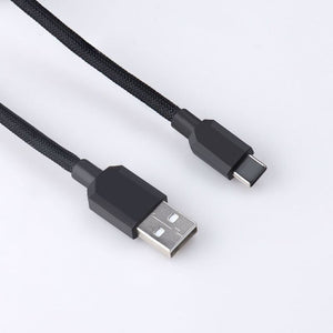 "Chubby" USB To Type C Spring Keyboard Cable