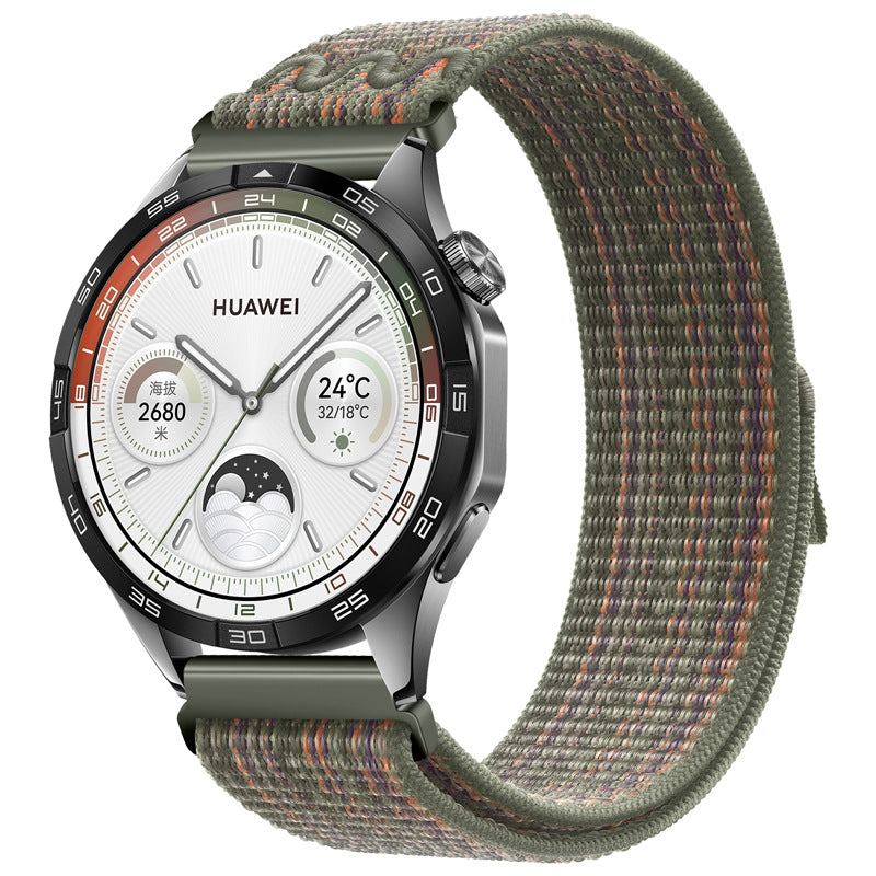 Colourful Breathable Nylon Strap For Samsung/Garmin/Others