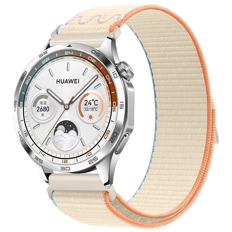 Colourful Breathable Nylon Strap For Samsung/Garmin/Others