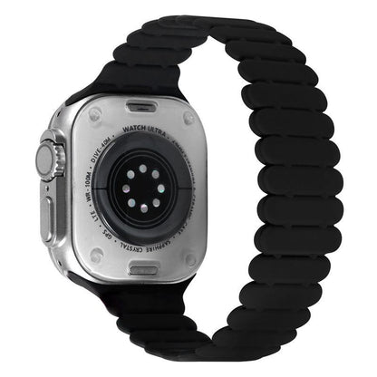 "Contrast Bamboo" Silicone Magnetic Band for Apple Watch