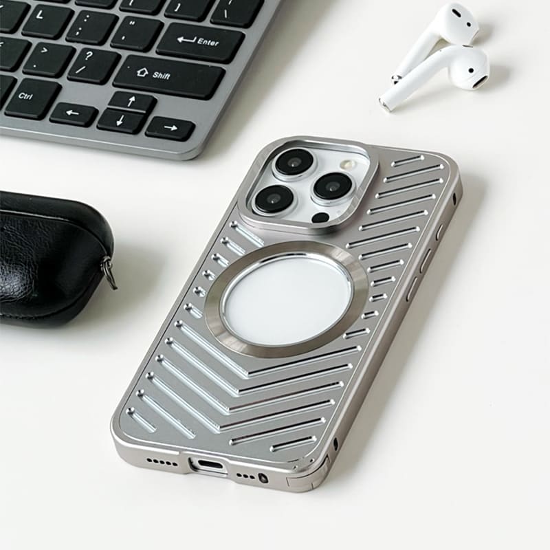 Cool Thermal Magnetic Metal Case