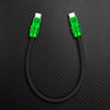 "Cute Anodized Pro" Power Bank Friendly Cable (C+Lightning) - Green