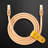 "Desert Titanium" Luxury Gold Charging Cable for iPhone 16 ProMax - Desert Titanium