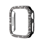 Electroplating Hollow Double Row Diamond Protective Case Suitable For Apple Watch