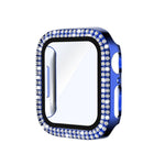 Electroplating Solid Double Row Diamond Protective Case Suitable For Apple Watch