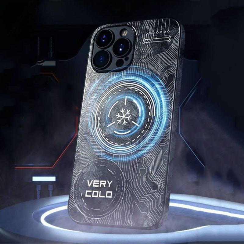 Graphene Magnetic Heat Dissipation Mobile Phone Case Suitable For iphone