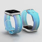 "Jelly Rainbow" Translucent Frosted Silicone D-Buckle Band For Apple Watch