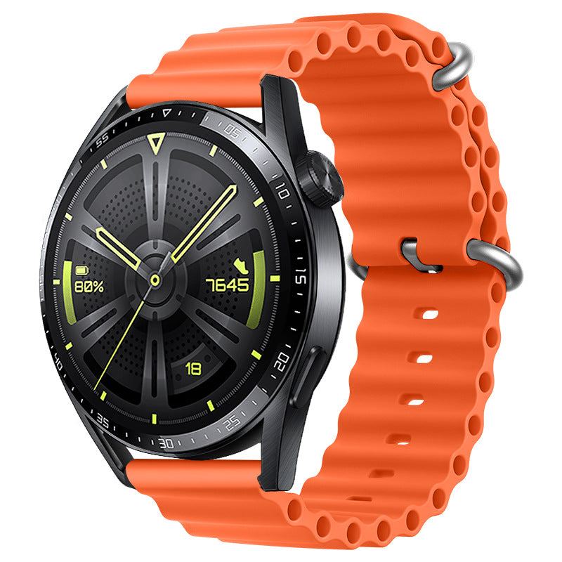 "Mechanical Band" Silicone Band For Samsung/Garmin