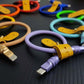 "Cute Anodized" Power Bank Friendly Cable (C+Lightning)