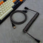 "Chubby" USB To Type C Spring Keyboard Cable