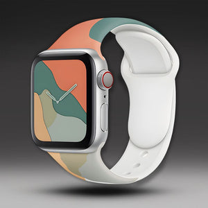 "Morandi Band" Breathable Silicone Band For Apple Watch