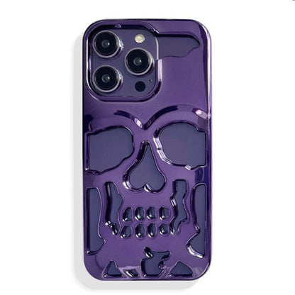 "Halloween & Dark Punk" Skull Colorful Heat Dissipation iPhone Case