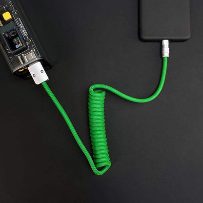 "Curly Chubby" Car-friendly Fast Charging Cable