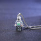 "Cyber Chic" Gear Electron Robot Necklace