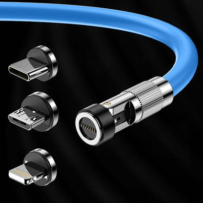 "Chubby 540°" 3 IN 1 Fast Charge Magnetic Chubby Cable