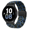 20mm & 22mm Rainbow Nylon Woven Magnetic Watch Strap for Samsung/Garmin/Fossil/Others - 09#