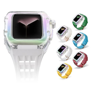 44/45mm Fashion Illusion One Piece Protective Case for Apple Watch