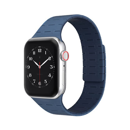 "Sport Dual-tone Strap" Silicone Magnetic Breathable Band for Apple Watch