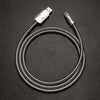 "SteelGuard Max" Ultimate Anti-Bite Reinforced Charging Cable - Silver