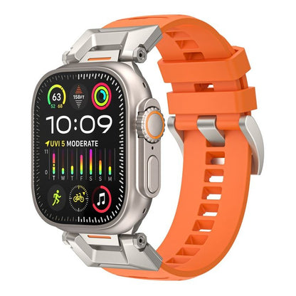 "Ultimate Luxury" Fluororubber Band with Titanium Connector for Apple Watch