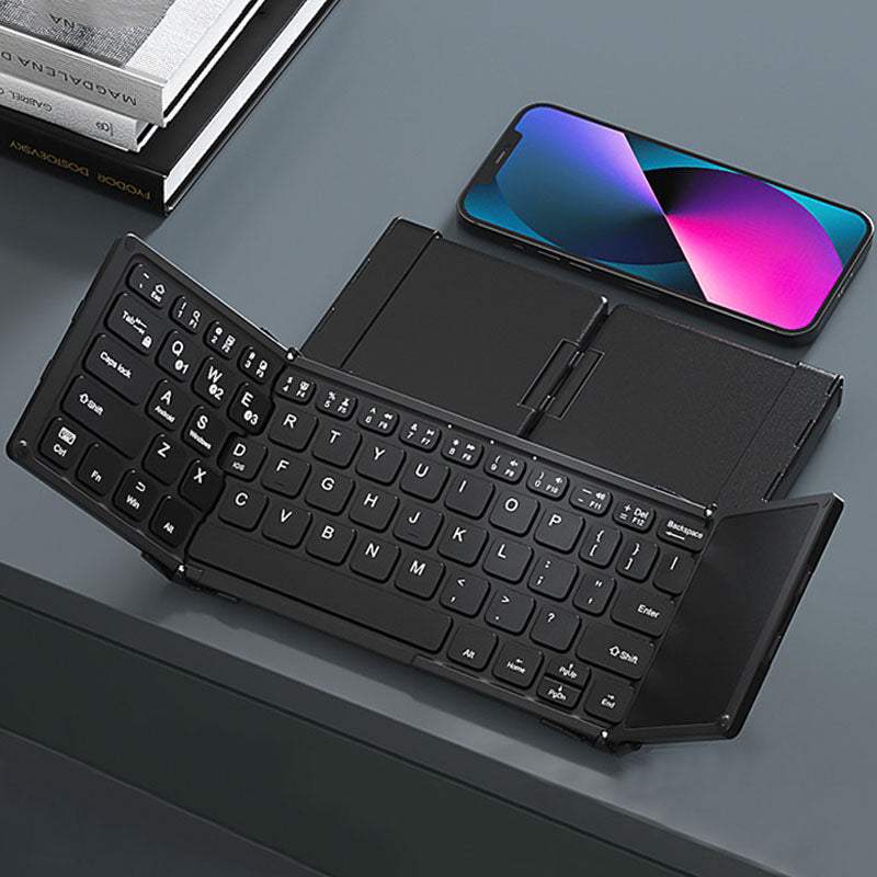 "Explorer" Trifold Foldable Bluetooth Keyboard